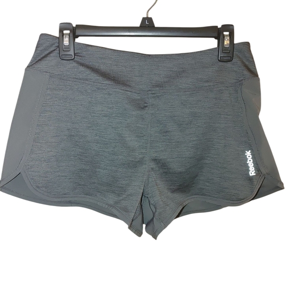 Reebok Gray Athletic Shorts Lightweight Moisture-Wicking - Picture 1 of 8